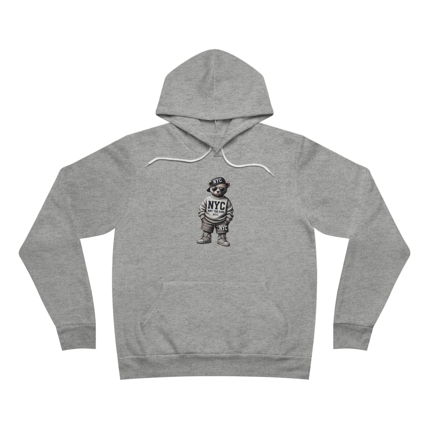 NYC Inspired Unisex Pullover Hoodie, Cozy Streetwear, Perfect Gift for Teens, Casual Fashion, Stylish Hoodie for Everyday Wear