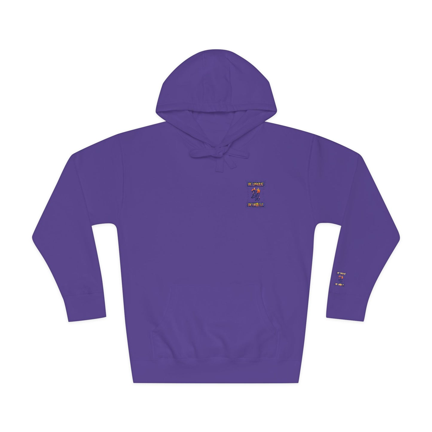 Stylish Unisex Fleece Hoodie - Bold Art Design, Cozy Streetwear, Perfect for Gifting, Unisex Casual Wear, Trendy Fall Fashion