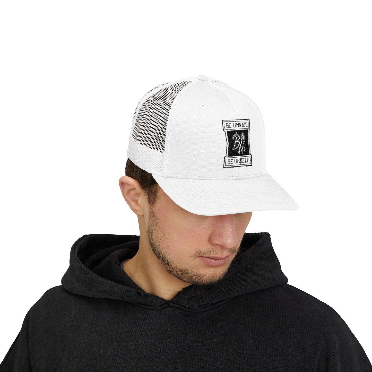 Be Unique Be Yourself Snapback Trucker Cap | Trendy Hat, Casual Style, Gift for Her, Fashion Accessory, Birthday Decor