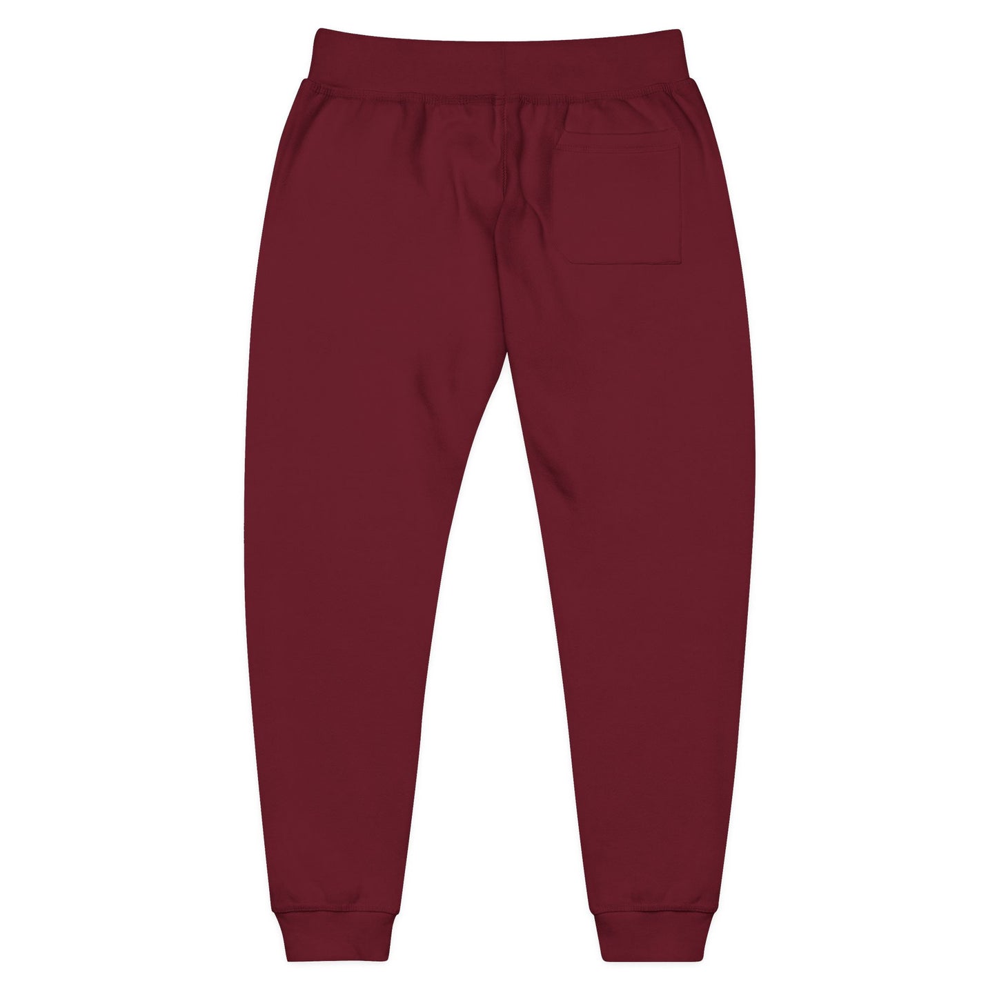Embroidered Cosmic Cat Sweatpants — Cozy Pink Fleece Joggers