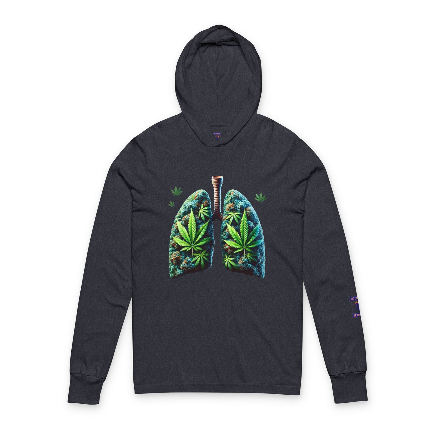 Cannabis-Inspired Unisex Hooded Long Sleeve Tee, Relaxed Style, Perfect for Nature Lovers, Stoner Apparel, Gift for 420 Celebrations, [...]