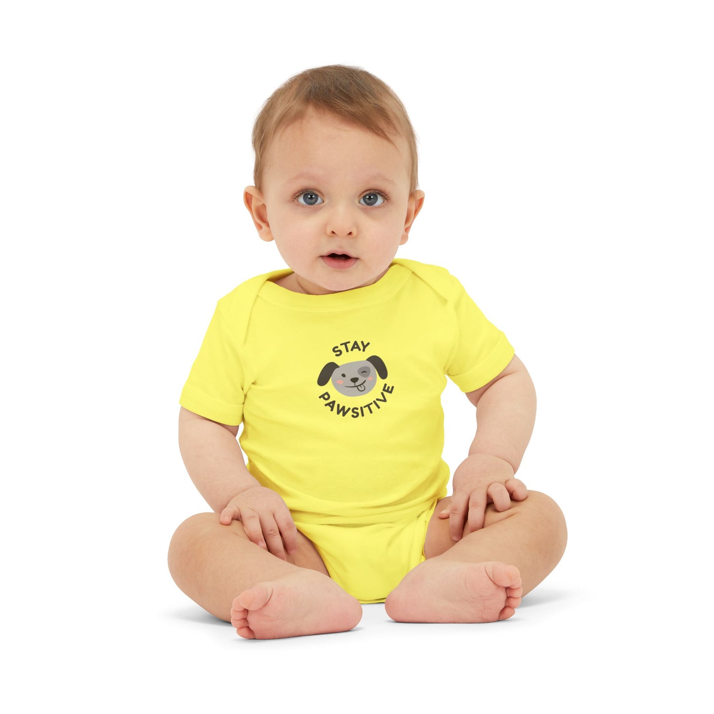 Pawsitive Infant Onesie - Cute Baby Romper, Perfect for Baby Showers, Newborn Gifts, Dog Lovers, Playful Outfits, Everyday Wear
