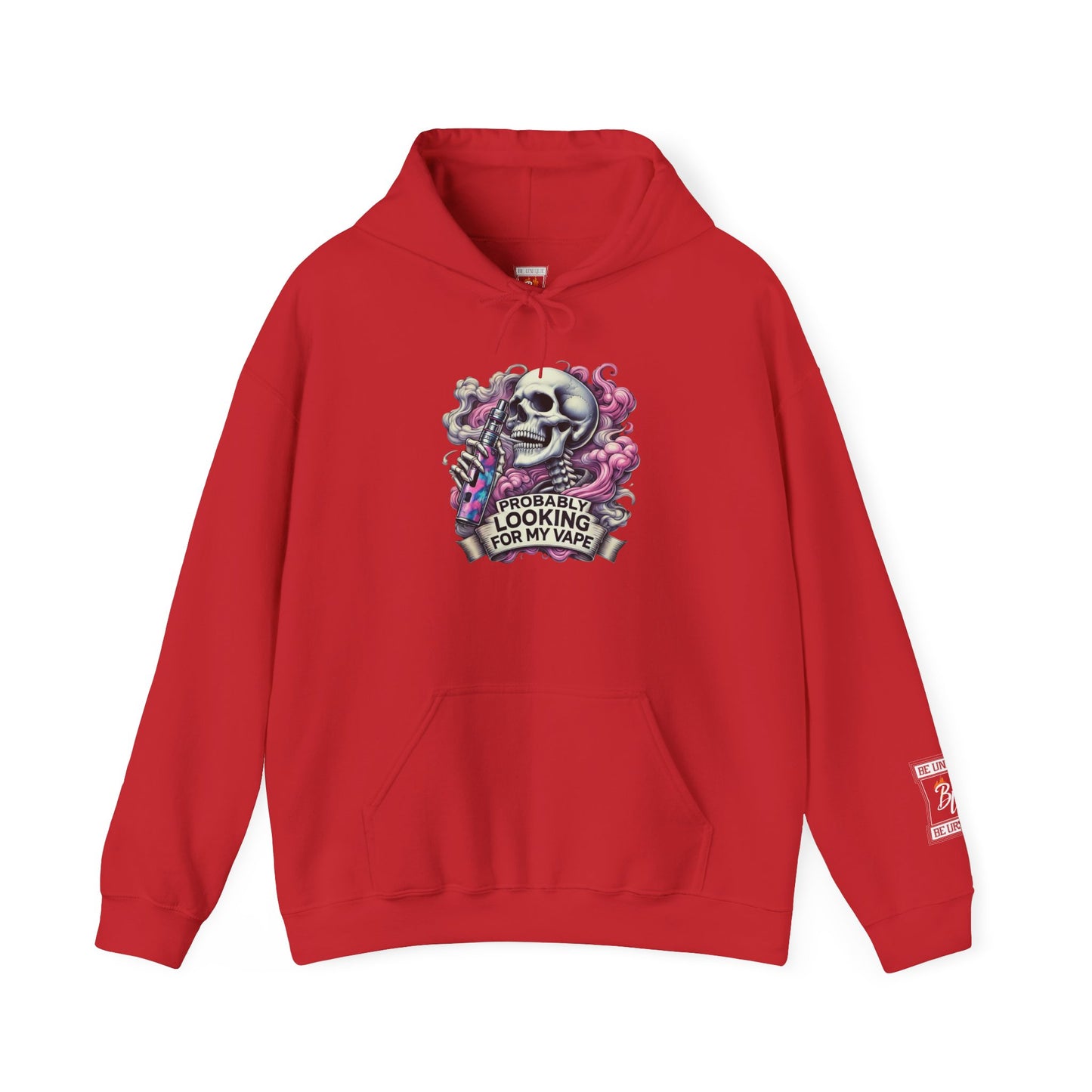 Skull Graphic Hoodie, Unisex Heavy Blend™ Hooded Sweatshirt, Halloween Apparel, Unique Style, Gift for Him/Her, Casual Wear, Streetwear