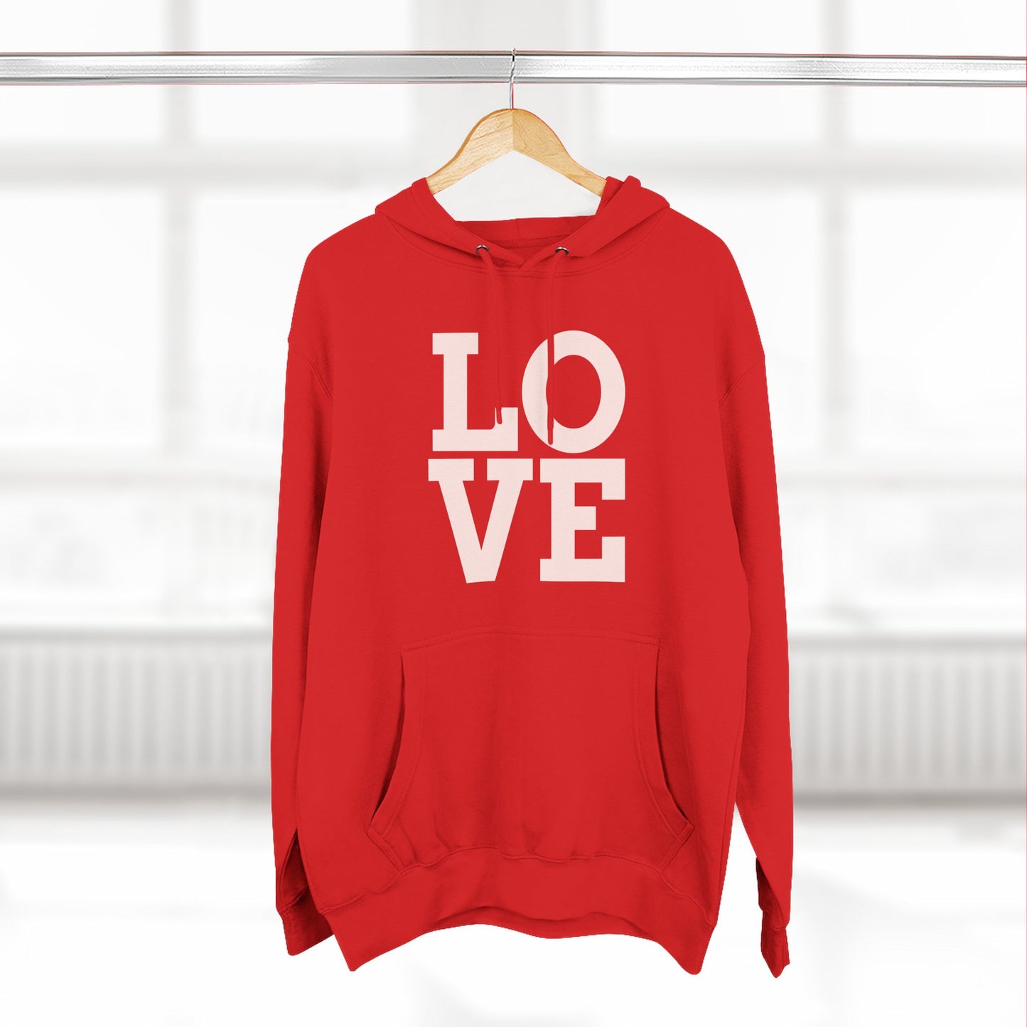 Love Graphic Fleece Hoodie