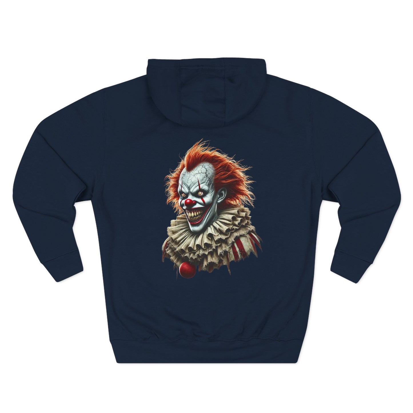 Three-Panel Fleece Hoodie