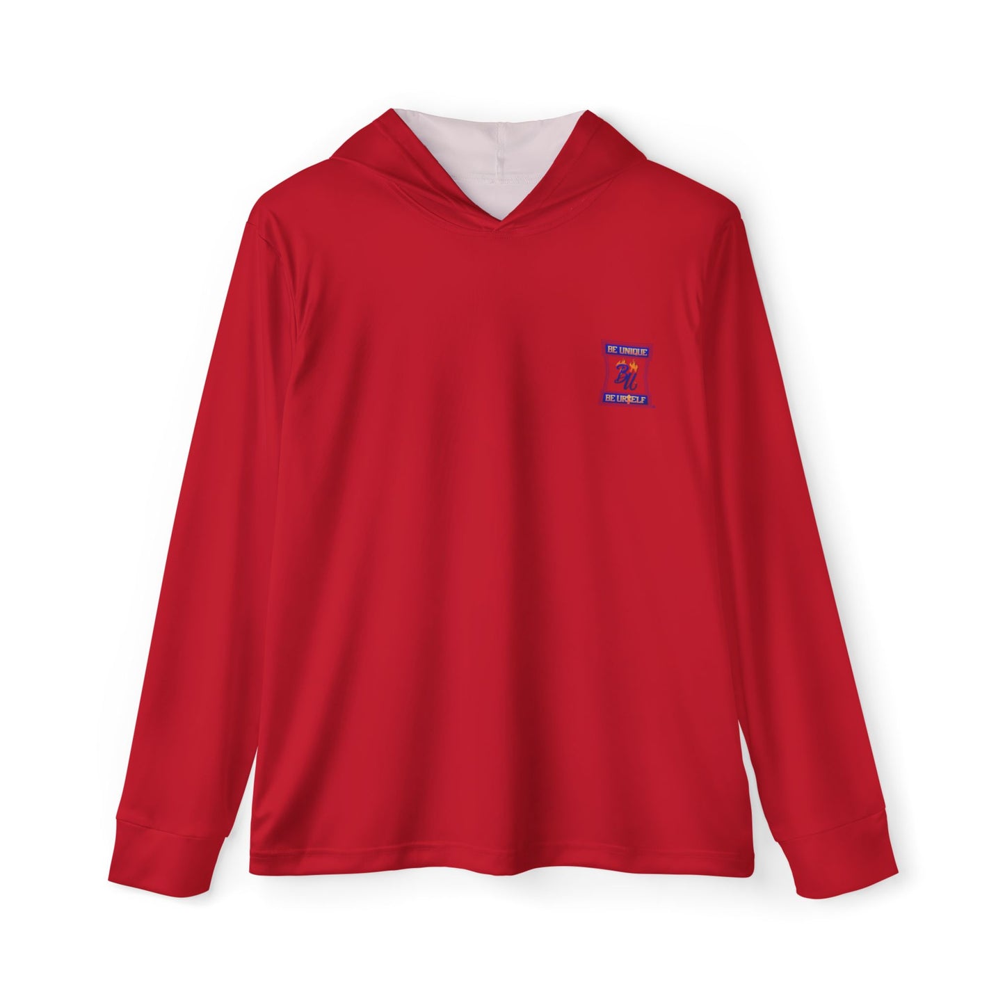 Men's Sports Warmup Hoodie with Bold Graphic Design, Perfect for Athletes, Gym Wear, Casual Outfits, Gift for Sports Enthusiasts, Red Hoodie