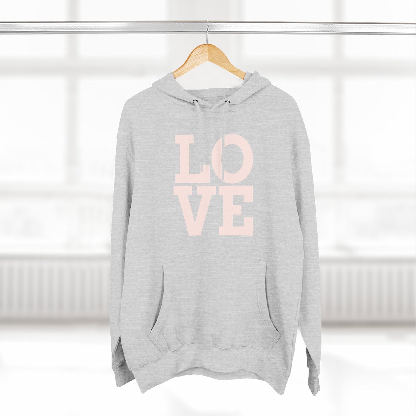 Love Graphic Fleece Hoodie