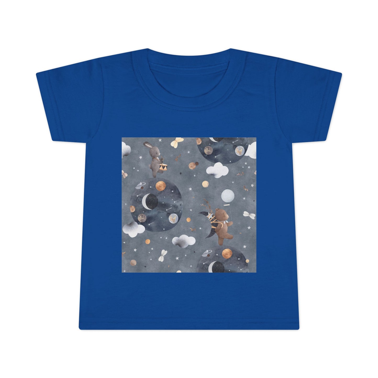 Toddler T-Shirt with Space Design | Perfect for Kids, Unique Gifts, Birthday Outfits, Playtime, Casual Wear