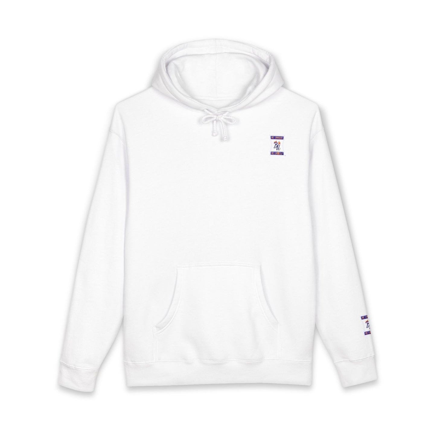 Fierce Art Hoodie | Unisex Heavyweight Sweatshirt, Graphic Design Layered Look, Unique Gift, Casual Fashion, Halloween Apparel