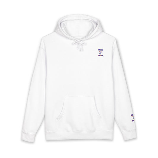 Fierce Art Hoodie | Unisex Heavyweight Sweatshirt, Graphic Design Layered Look, Unique Gift, Casual Fashion, Halloween Apparel
