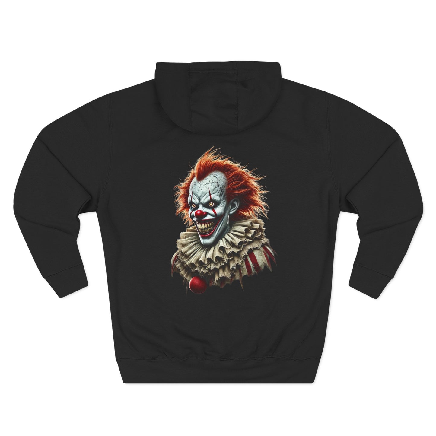 Three-Panel Fleece Hoodie