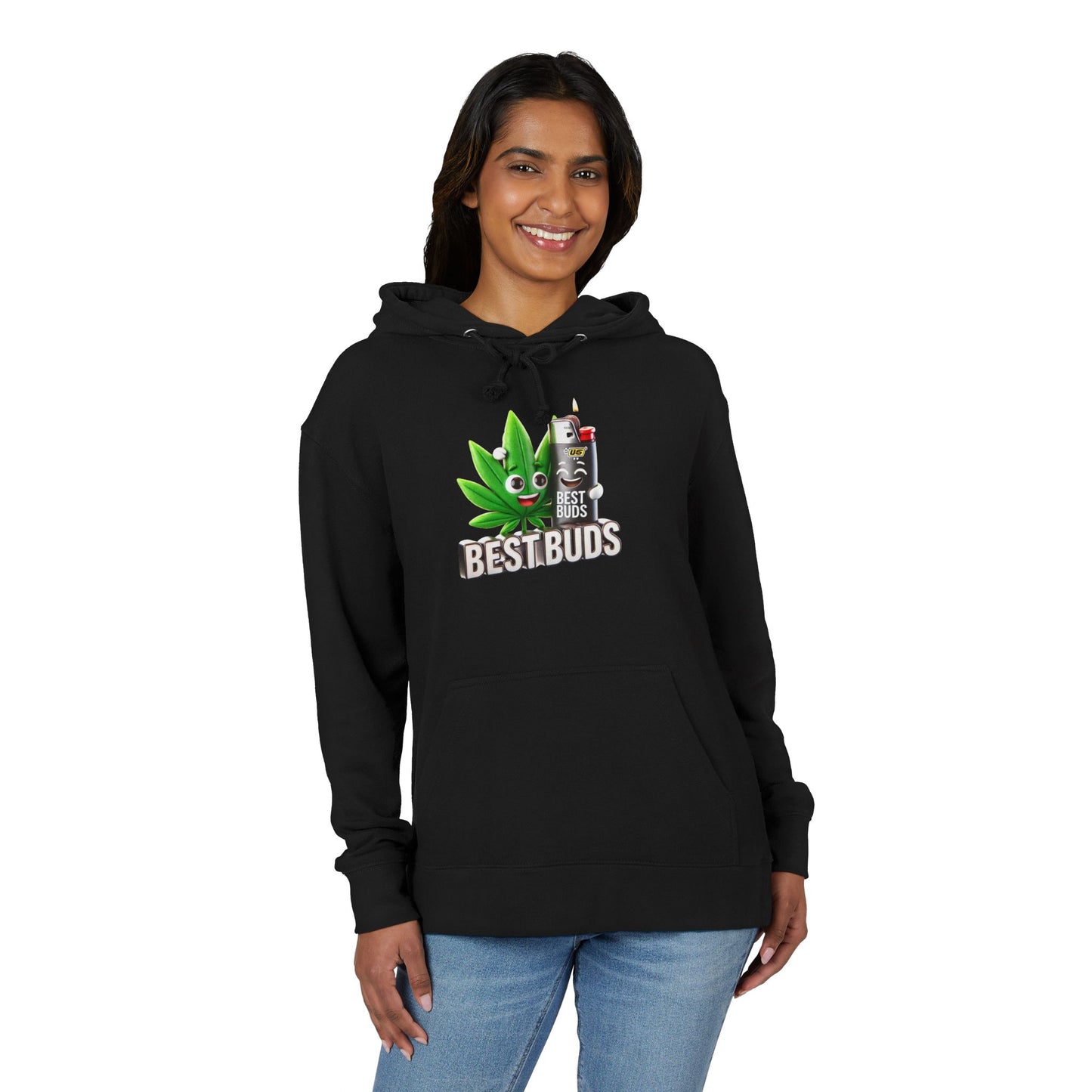 Best Buds Unisex French Terry Hoodie