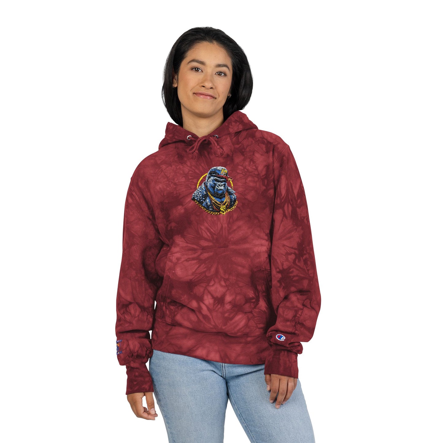 Tie-Dye Unisex Hoodie, Trendy Fashion Hoodie, Cozy Streetwear Style, Unique Gift, Weekend Casual Wear