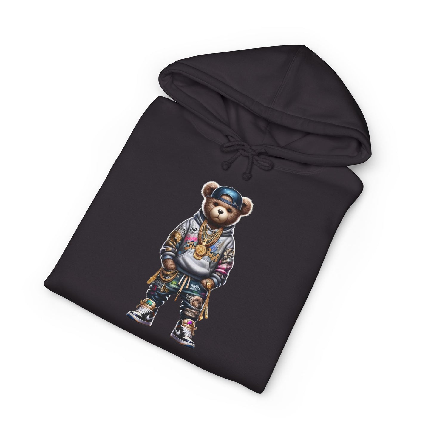 Stylish Bear Graphic Hoodie, Unisex Streetwear Sweatshirt, Cozy Casual Wear, Perfect Gift for Urban Fashion Lovers, Ideal for [...]