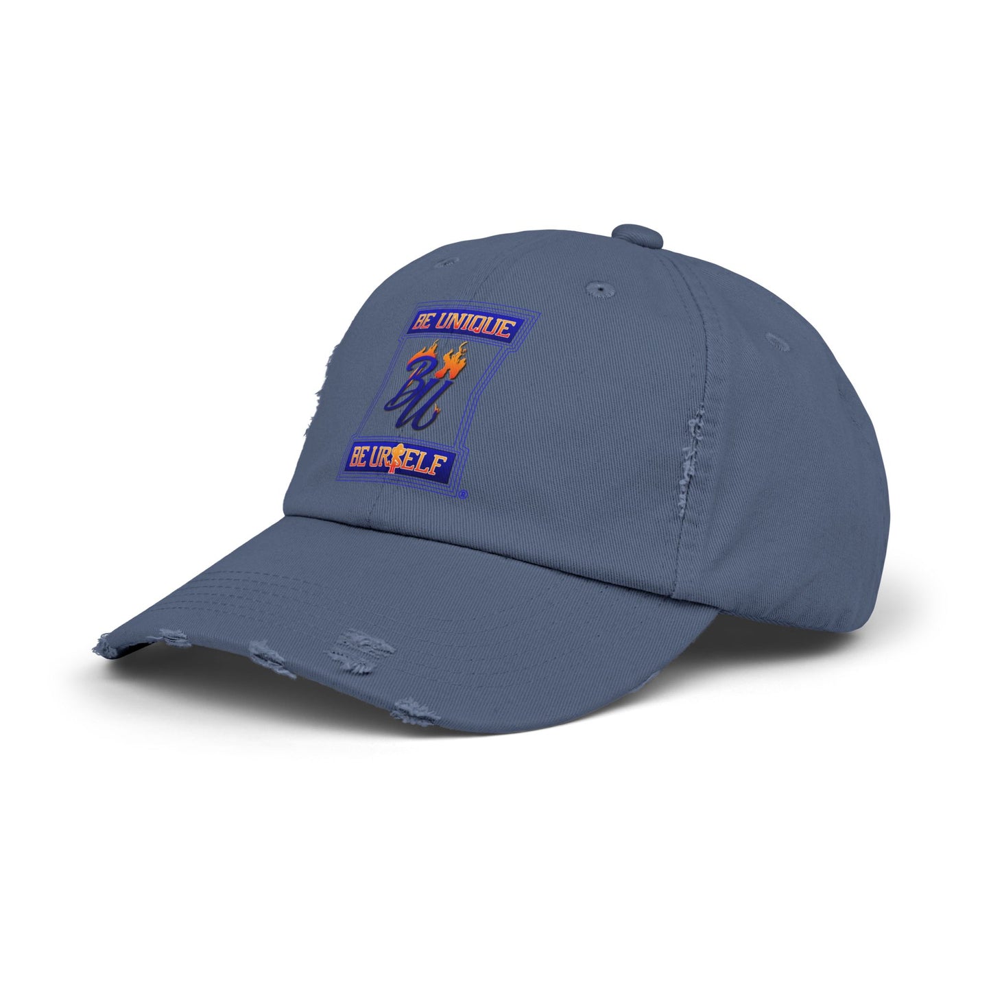 Unisex Distressed Cap, Casual Fashion Hat, Motivational Gift, Trendy Accessory, Everyday Wear, Birthday Gift