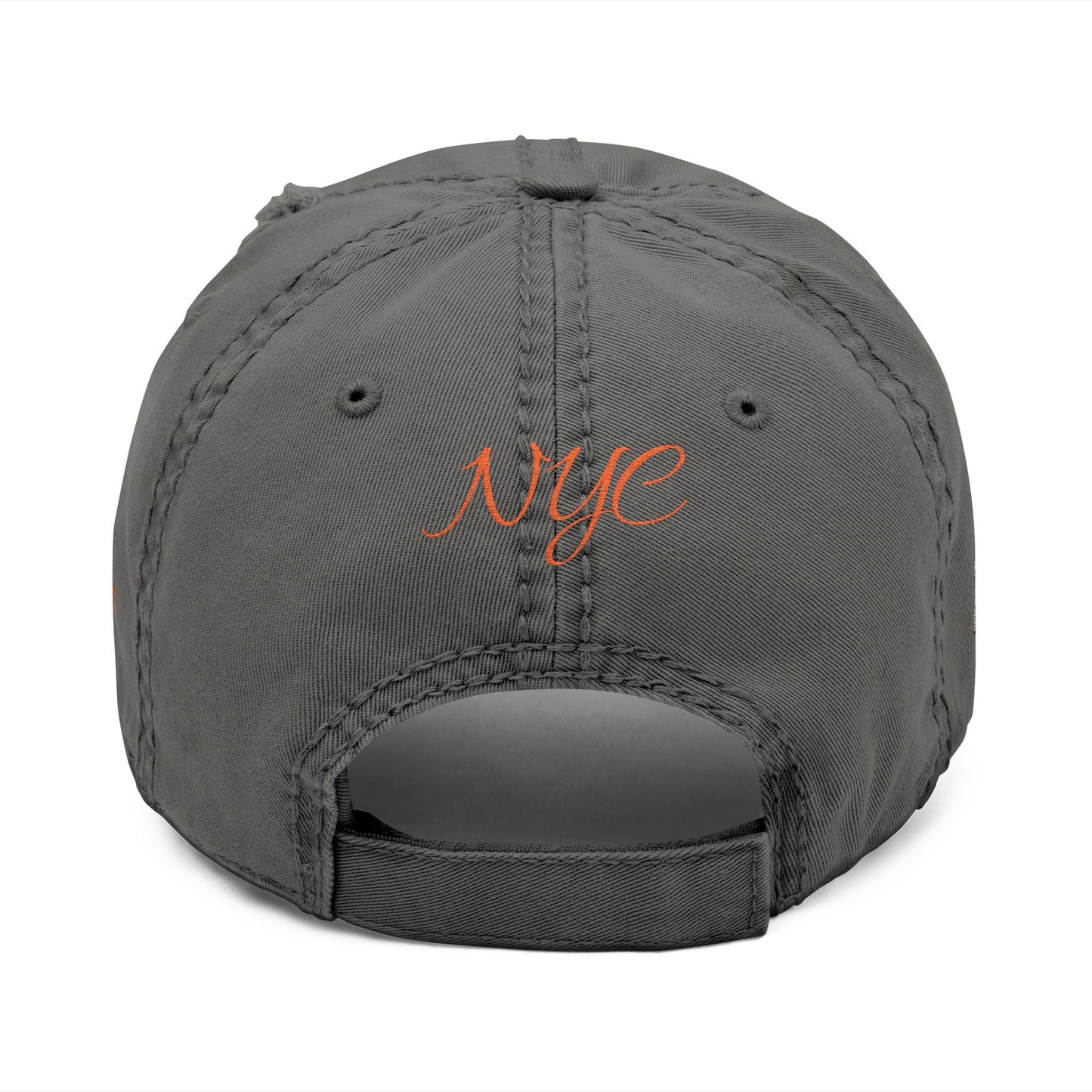Distressed Dad Hat with Embroidery, Casual Cap, Unisex Hat, Fashion Accessory, Gift for Dad, Trendy Headwear