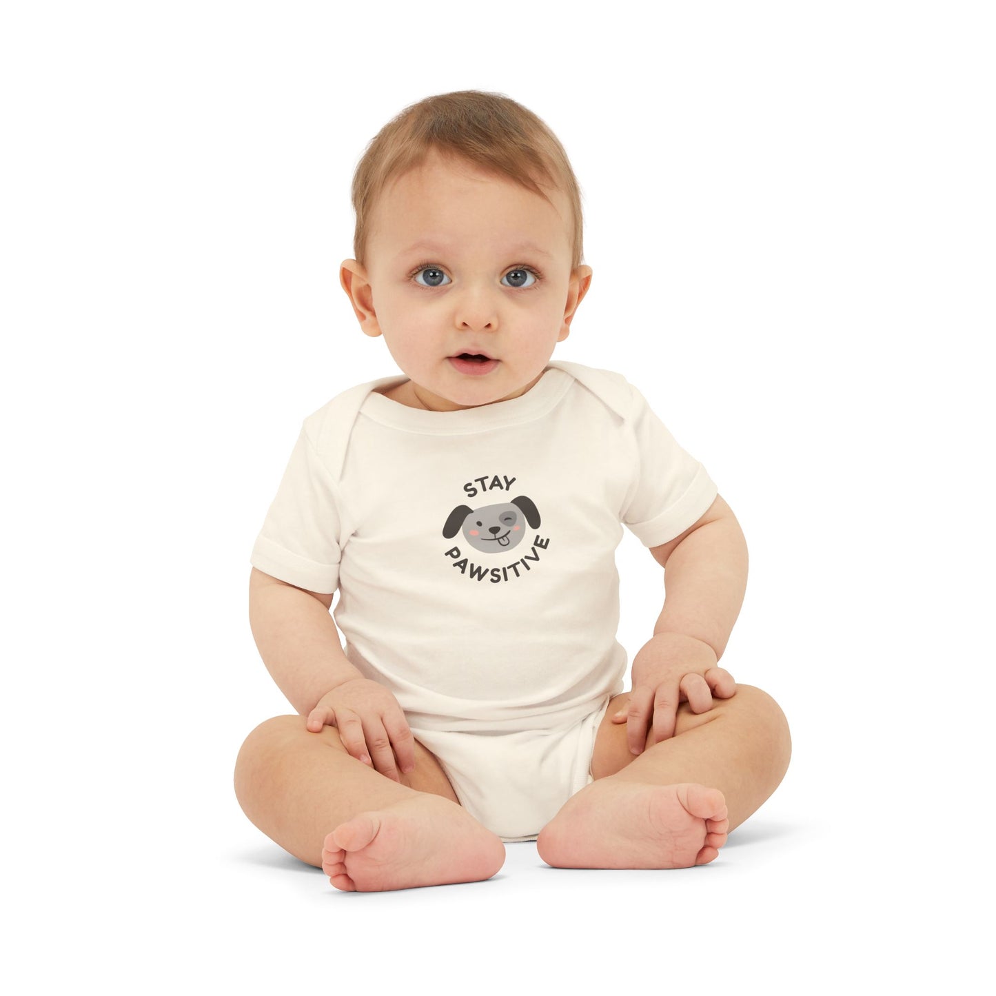 Pawsitive Infant Onesie - Cute Baby Romper, Perfect for Baby Showers, Newborn Gifts, Dog Lovers, Playful Outfits, Everyday Wear