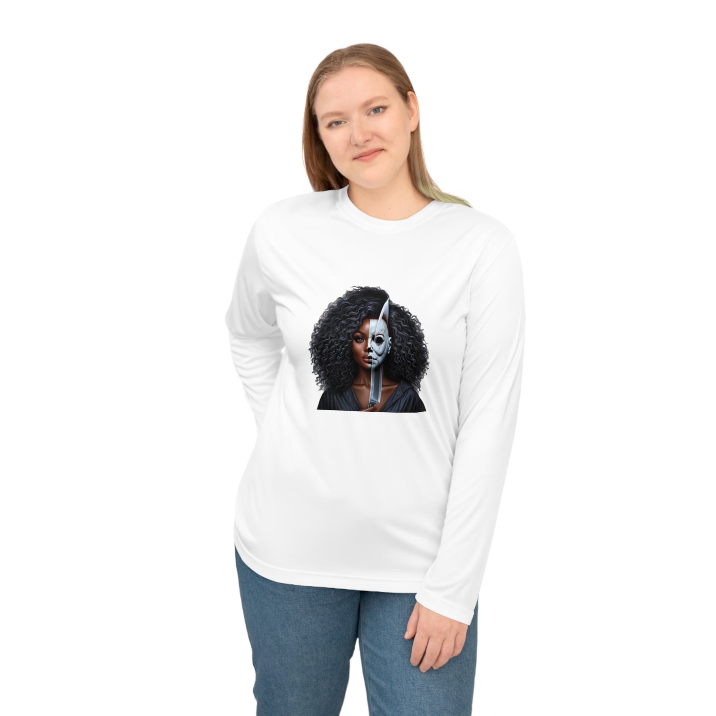 Unisex Artistic Performance Tee with Unique Design, Fitness Apparel, Creative Sportswear, Gift for Art Lovers, Casual Fashion