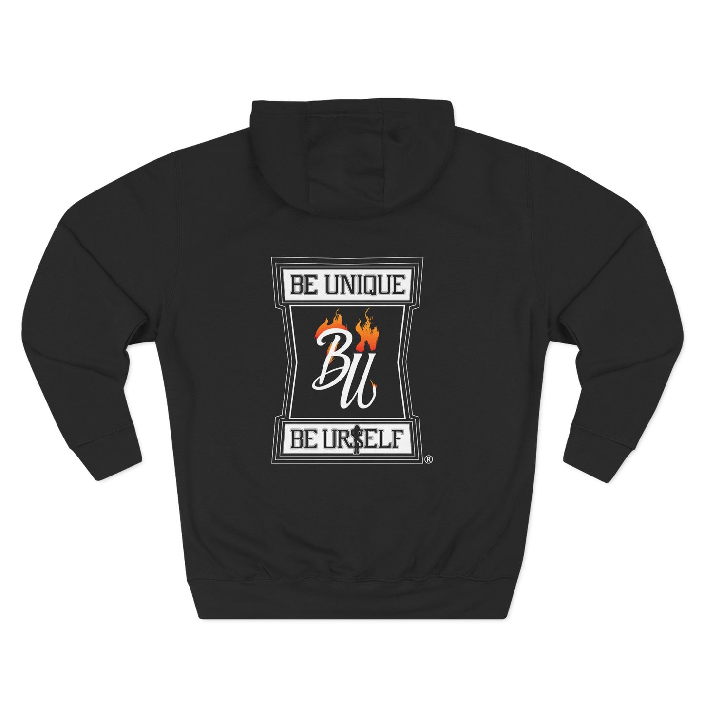 Artistic Coffee Lover's Fleece Hoodie