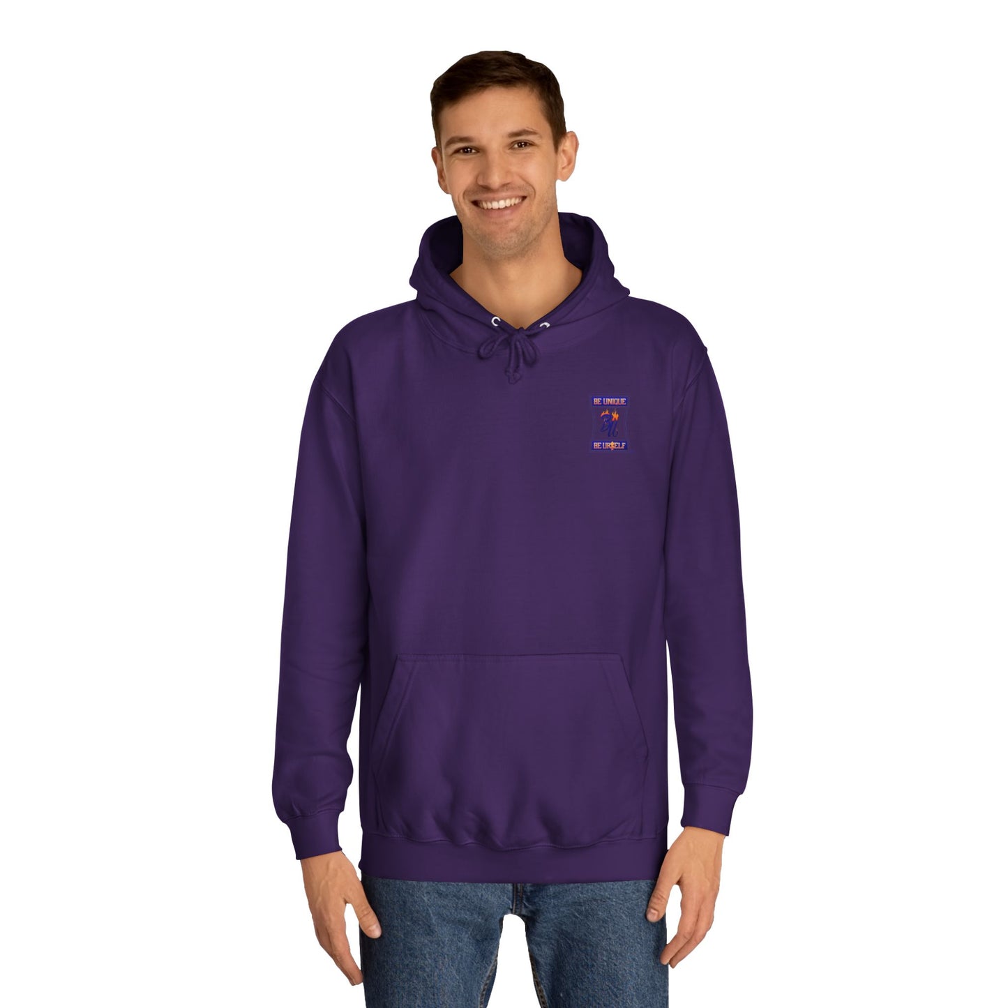 Grumpy Cartoon College Hoodie, Unisex Apparel for Students, Cozy Gift for School, Funny Pullover Sweatshirt, Hooded Sweatshirt