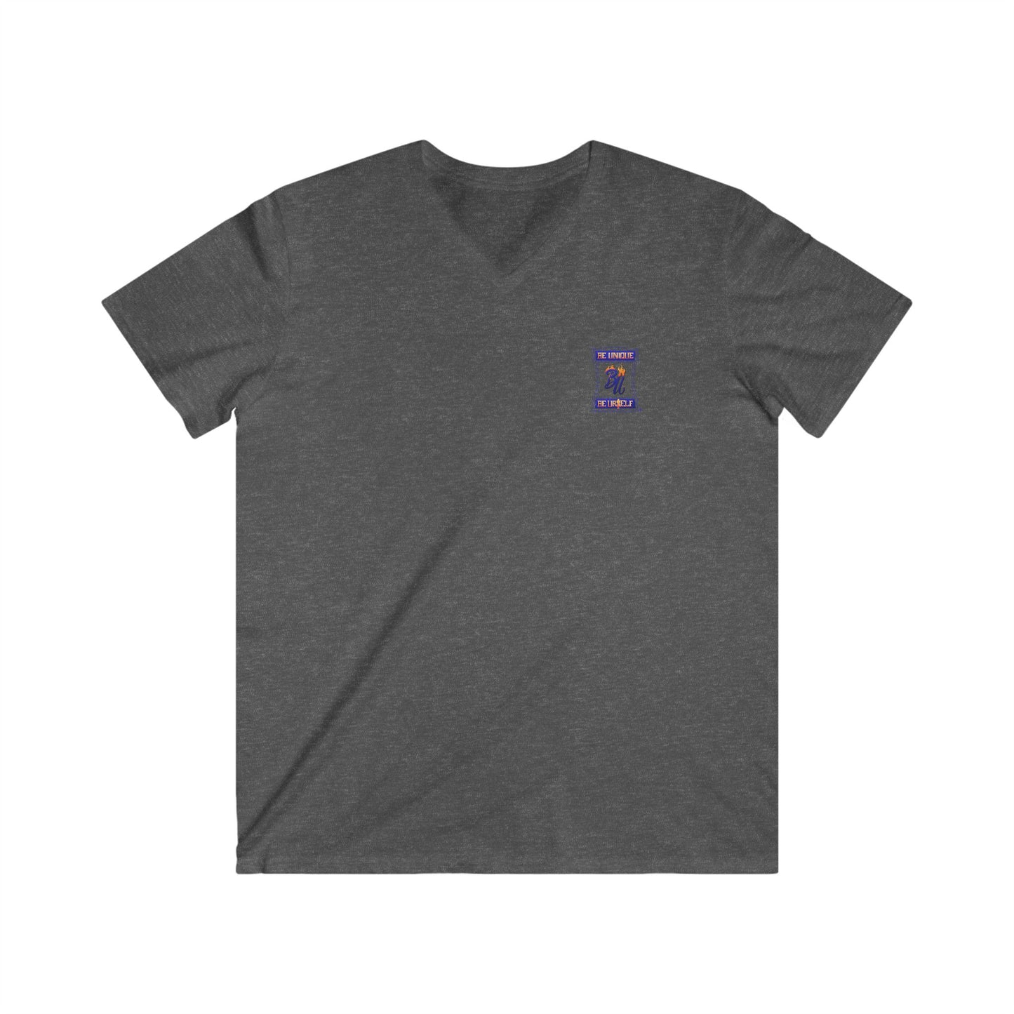 Men's V-Neck Short Sleeve Tee with Sports Bear Design, Casual Wear, Gift for Sports Fans, Summer Fashion, Birthday Gift, Sports Apparel
