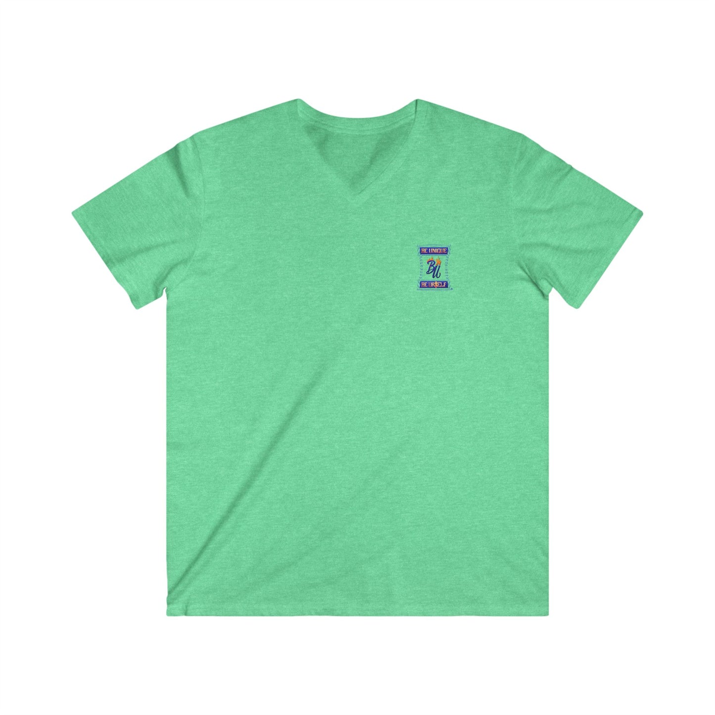 Men's V-Neck Short Sleeve Tee with Sports Bear Design, Casual Wear, Gift for Sports Fans, Summer Fashion, Birthday Gift, Sports Apparel