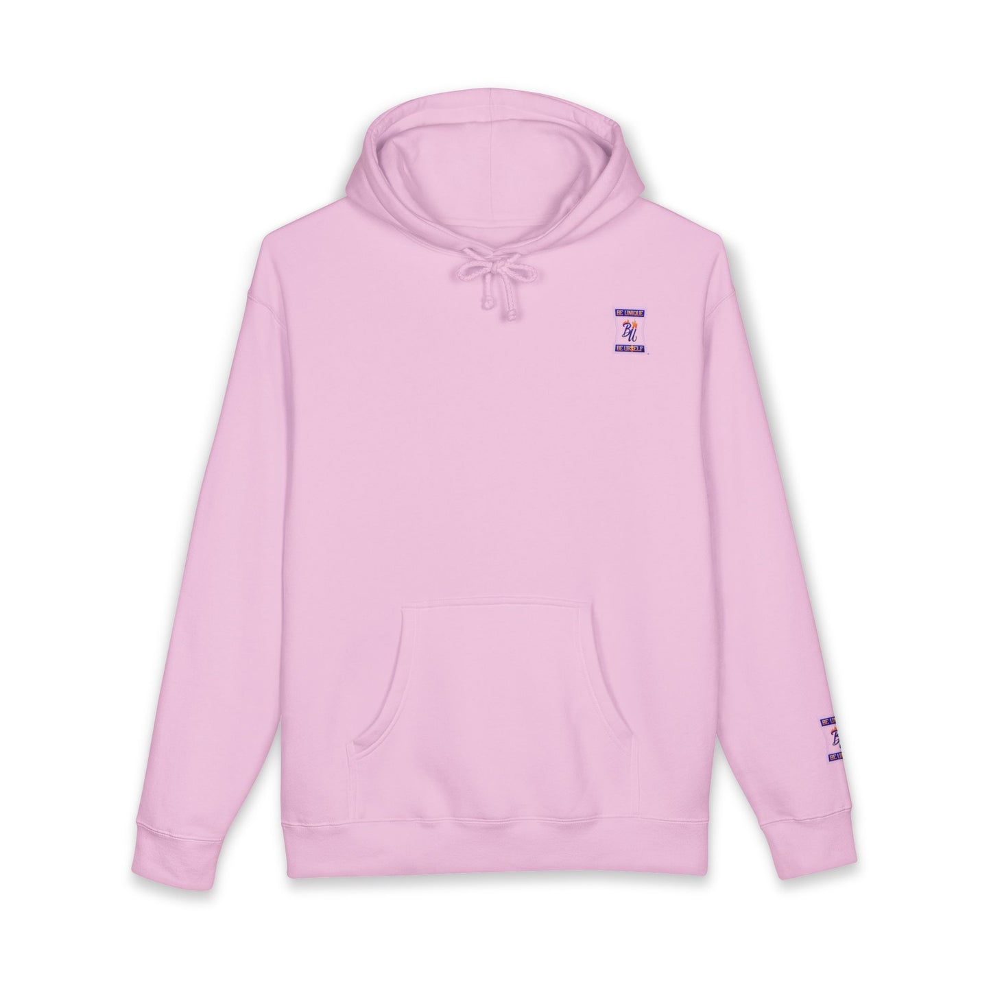 Fierce Art Hoodie | Unisex Heavyweight Sweatshirt, Graphic Design Layered Look, Unique Gift, Casual Fashion, Halloween Apparel