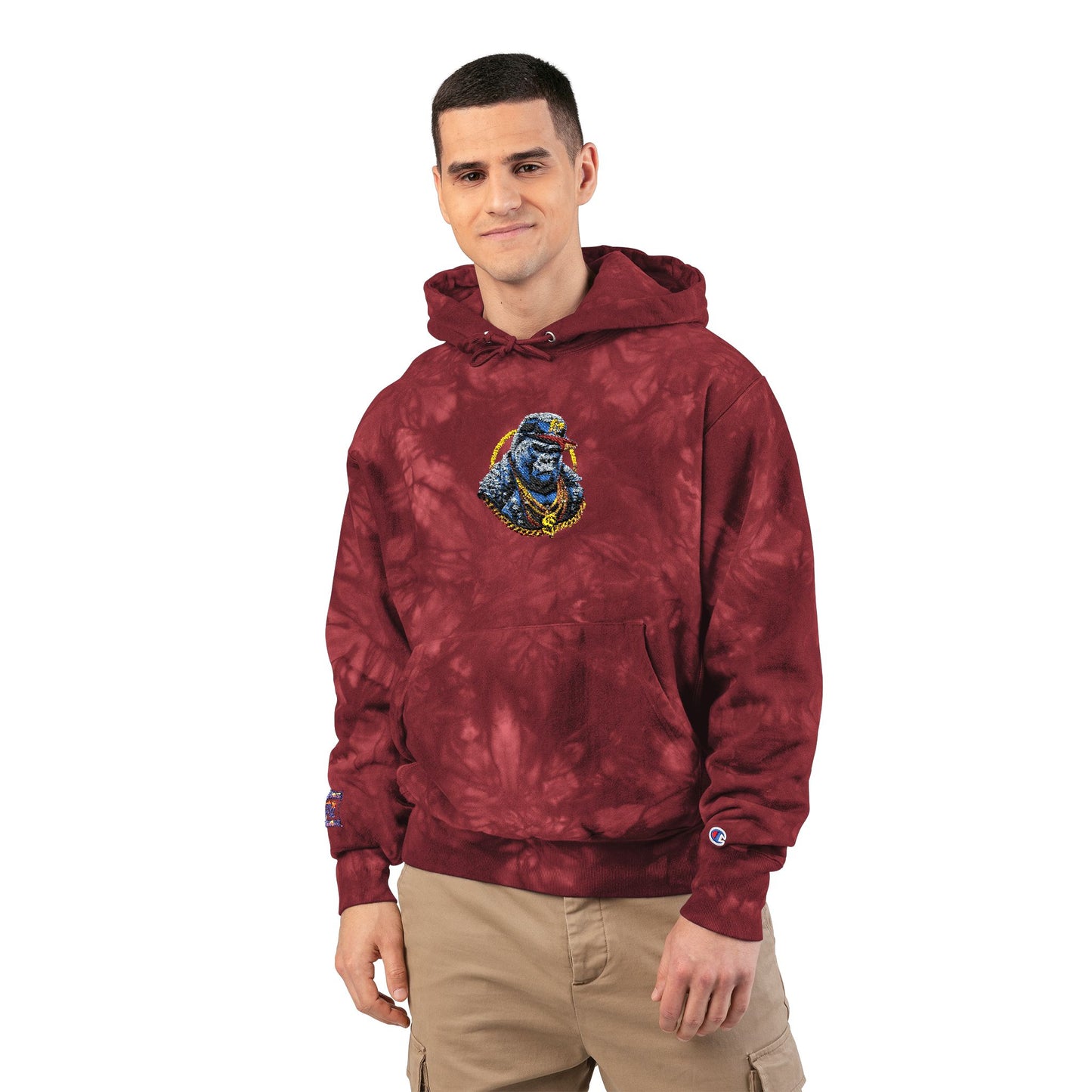 Tie-Dye Unisex Hoodie, Trendy Fashion Hoodie, Cozy Streetwear Style, Unique Gift, Weekend Casual Wear