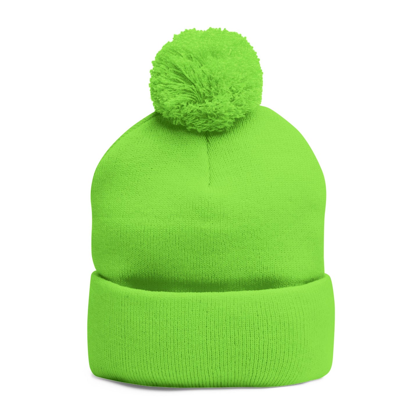 Cozy Pom-Pom Knit Cap with Unique Embroidery, Winter Hat, Beanie for Men & Women, Gift for Him/Her, Perfect for Outdoor Activities