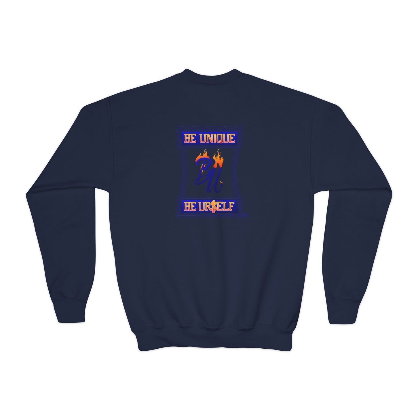 Youth Crewneck Sweatshirt with Playful Dog Design | Perfect for Pet Lovers, Everyday Comfort, Gift Idea, Unique Style, Trendy Apparel