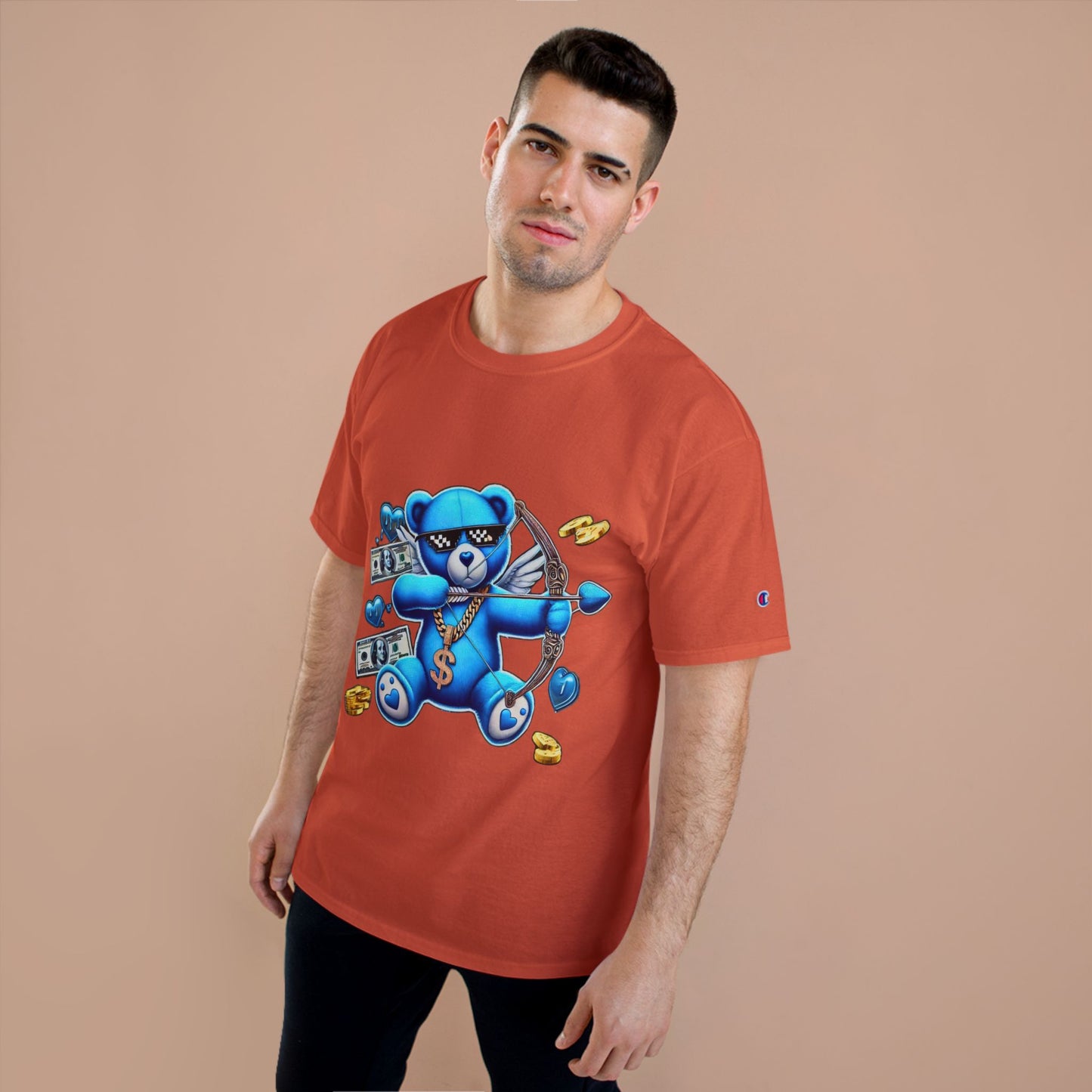 Stylish Bear Graphic Tee, Cool Gift for Friends, Casual Wear, Streetwear for Men and Women, Fun Gift, Summer Essential