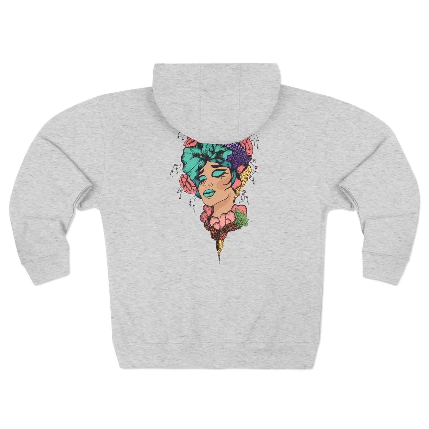 Inspirational Unisex Zip Hoodie - ‘Be Bold, Be Yourself’ - Trendy Graphic Hoodie, Cozy Casual Wear, Unique Gift for Her, Fashion Statement