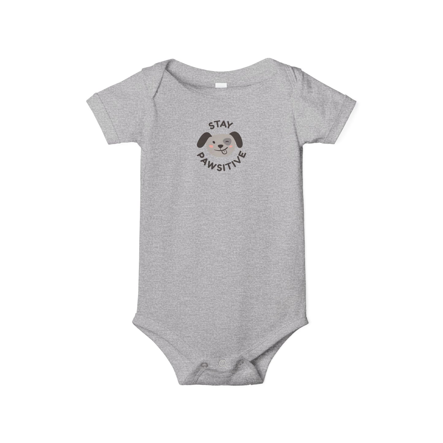 Pawsitive Infant Onesie - Cute Baby Romper, Perfect for Baby Showers, Newborn Gifts, Dog Lovers, Playful Outfits, Everyday Wear