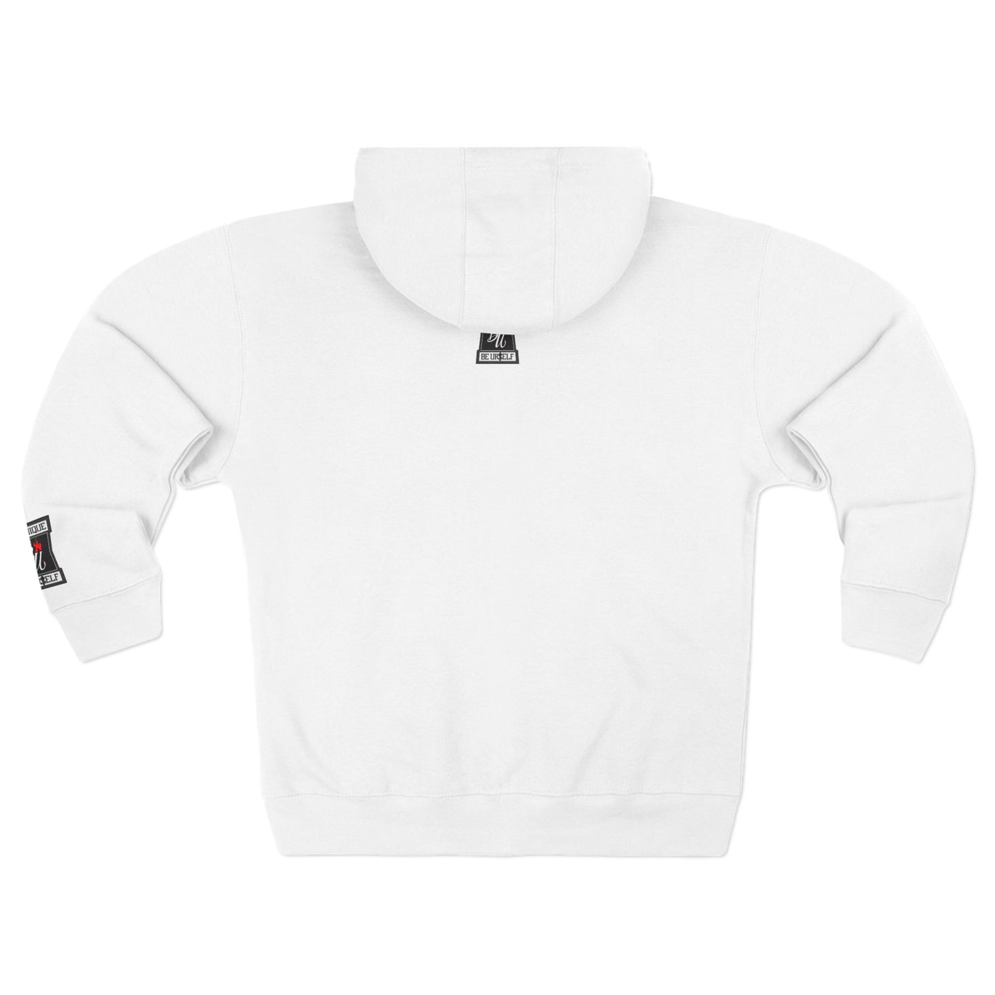 Retro Soda Logo Zip Hoodie — 'Hi' Patch Streetwear Zip-Up