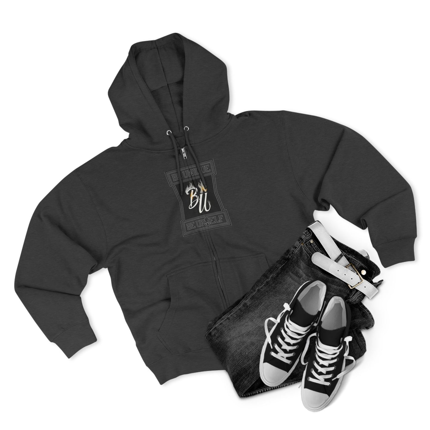 Unisex Zip Hoodie with Inspirational Design - Chill Vibe Sportswear, Perfect for Skaters, New Yorkers, Athletes, Gift for Friends, [...]