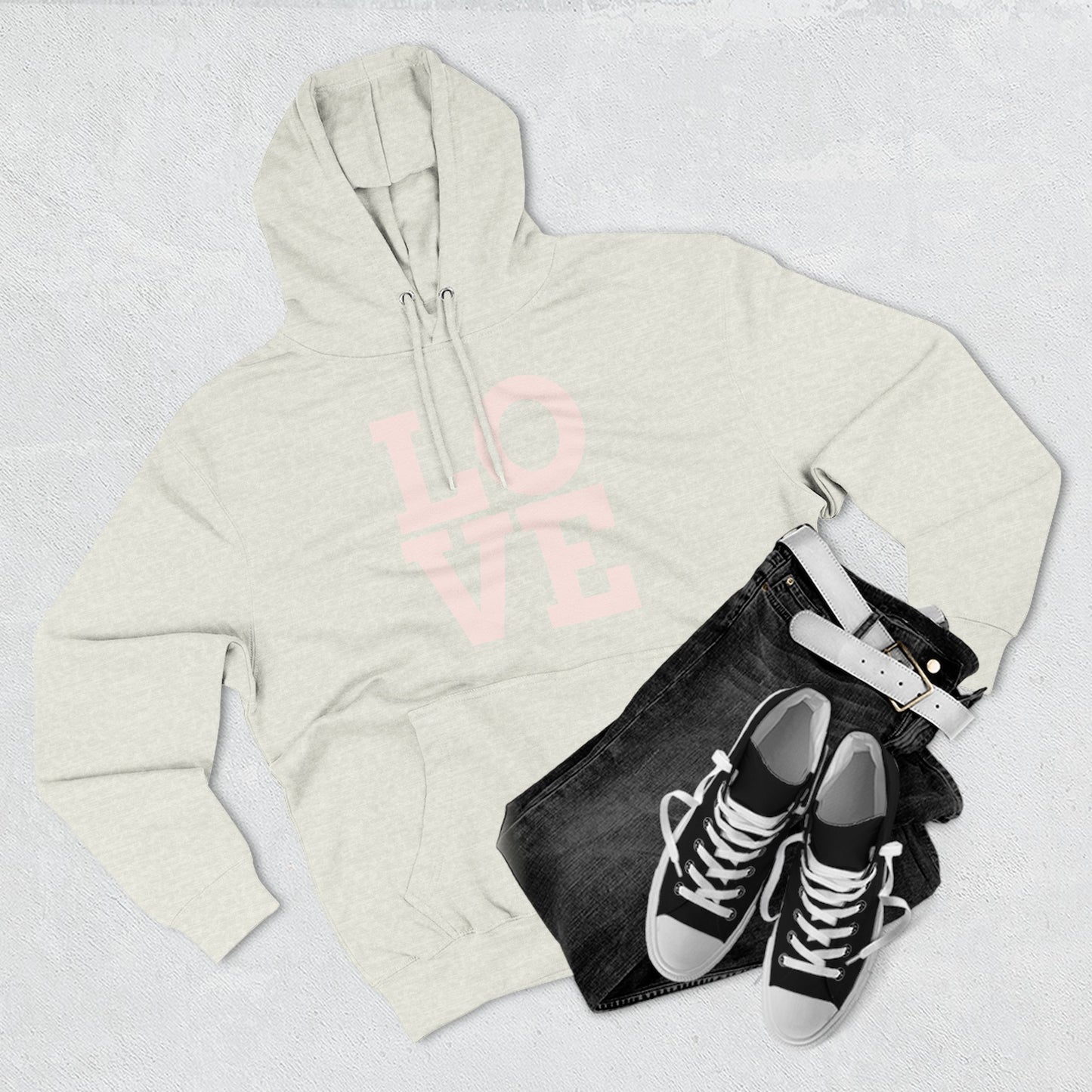Love Graphic Fleece Hoodie