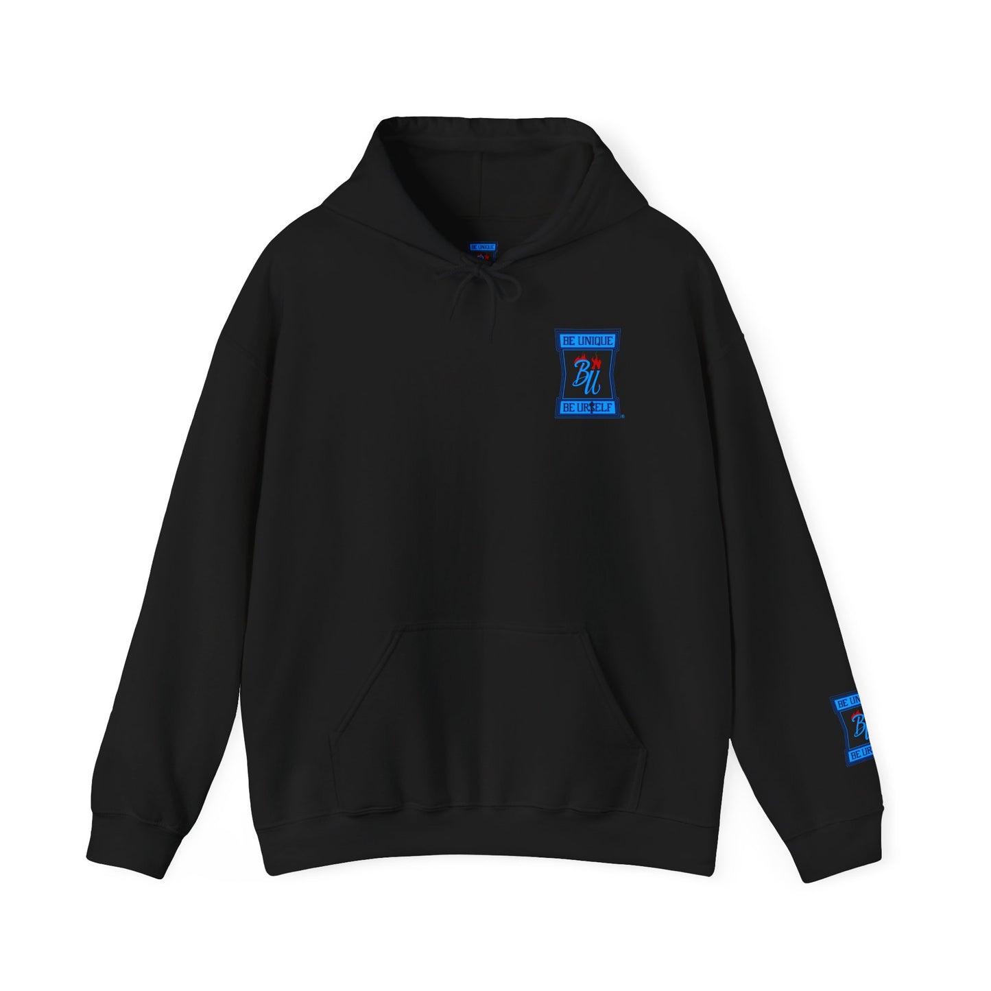 Heart Hands Hoodie — "I (heart) you" Minimal Valentine Sweatshirt