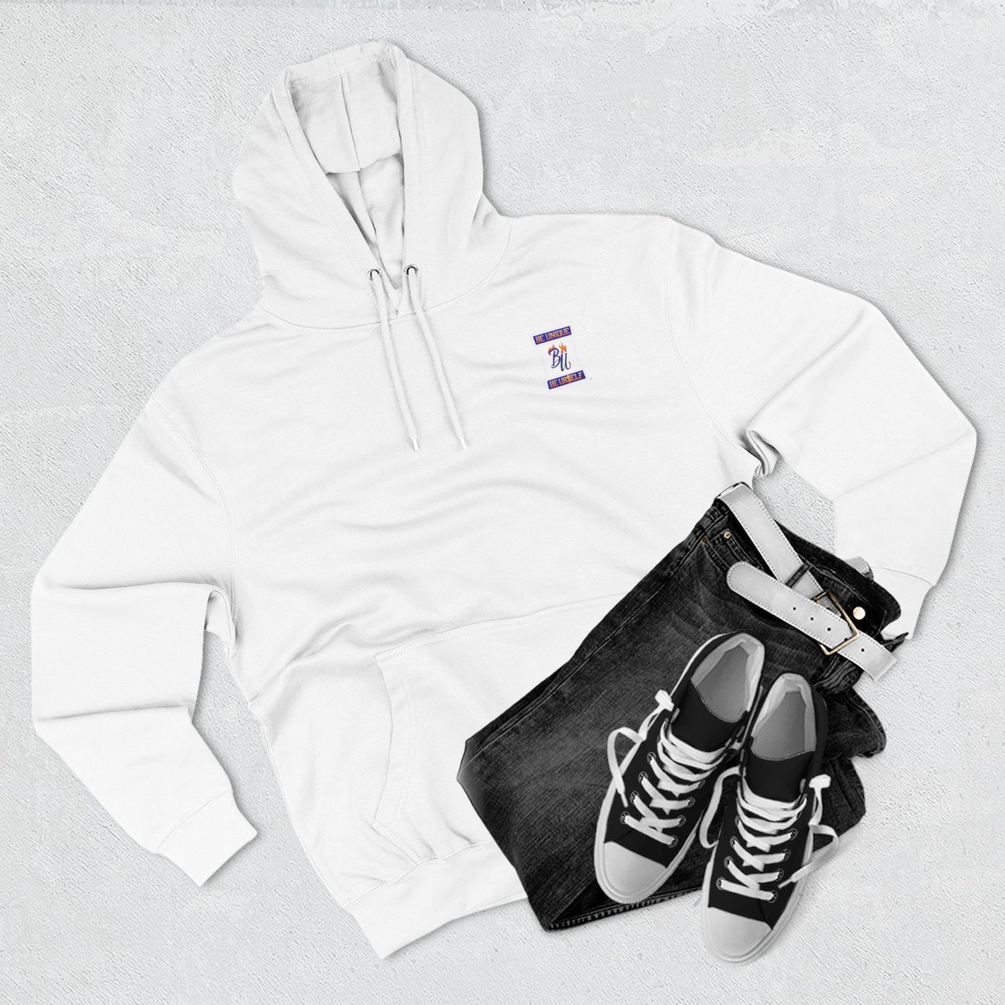 Urban Skate Fleece Hoodie - Streetwear Style, Cozy Pullover, Gift for Skaters, Trendy Fashion, New York Inspired