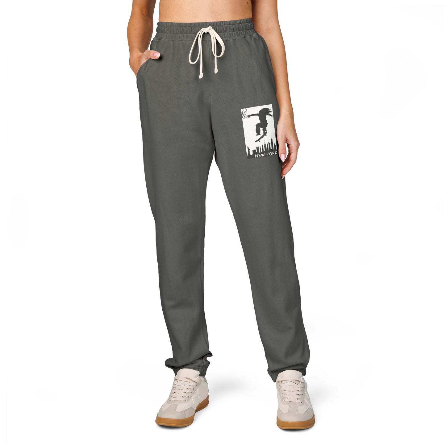 Cozy Garment-Dyed Fleece Sweatpants, Comfortable Lounge Pants for Everyday Wear, Perfect for Relaxation, Gifts for Her, Gym, Home, [...]