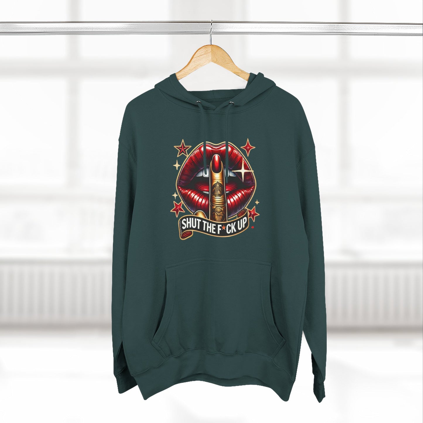 Shut the F**k Up Fleece Hoodie