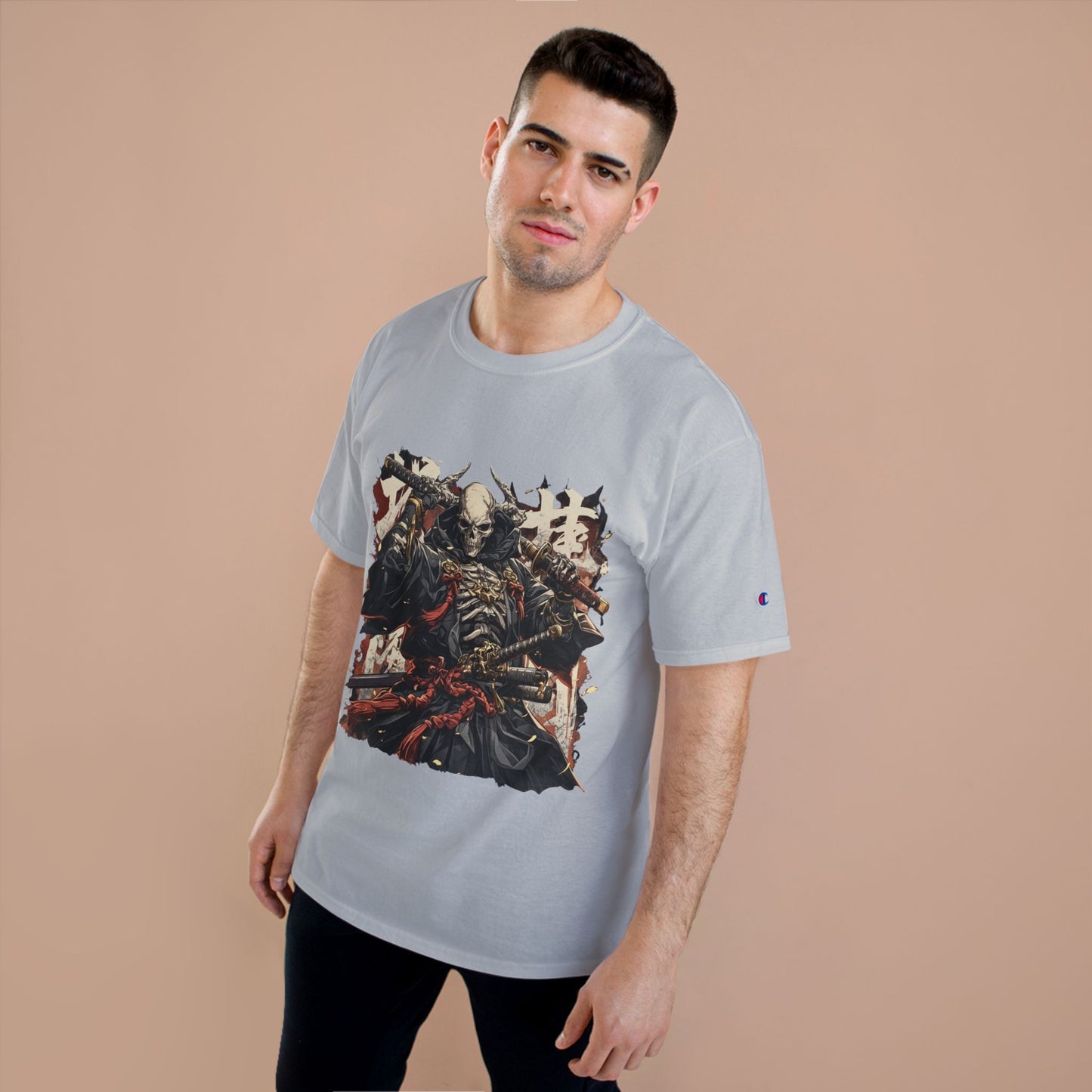 Samurai Warrior Champion T-Shirt, Anime T-Shirt, Gift for Him, Streetwear, Graphic Tee