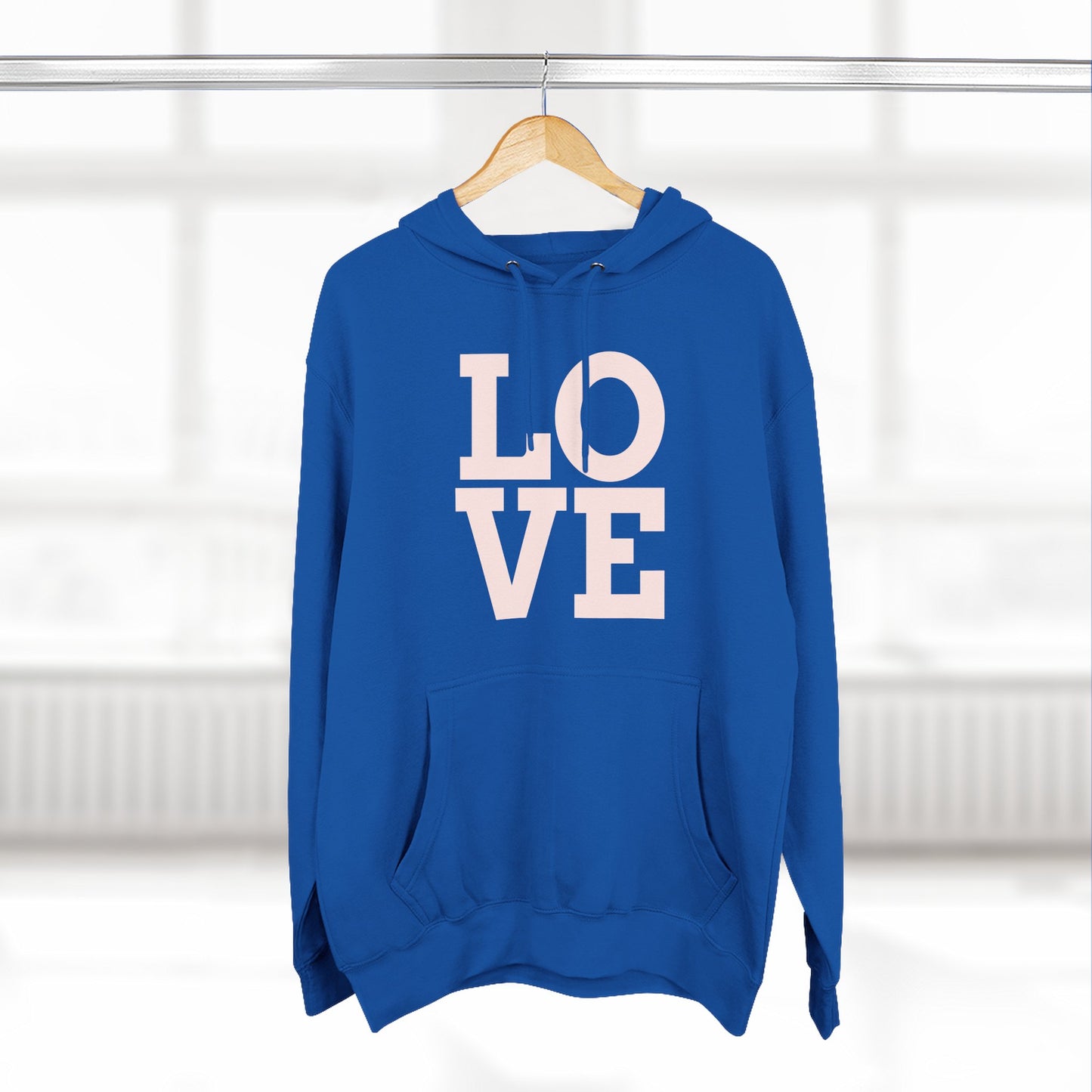 Love Graphic Fleece Hoodie