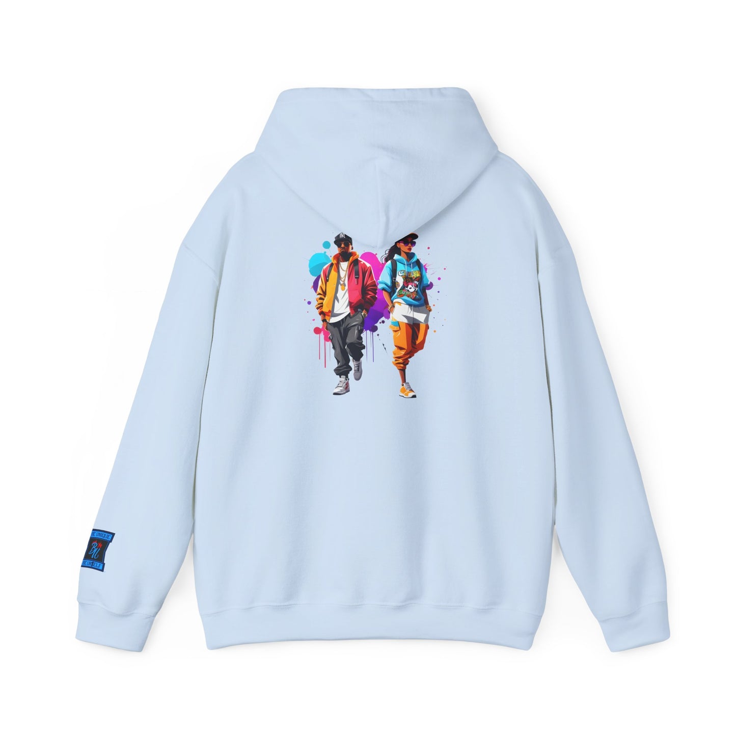 Hoodie — Retro Street Dancers Graphic Pullover