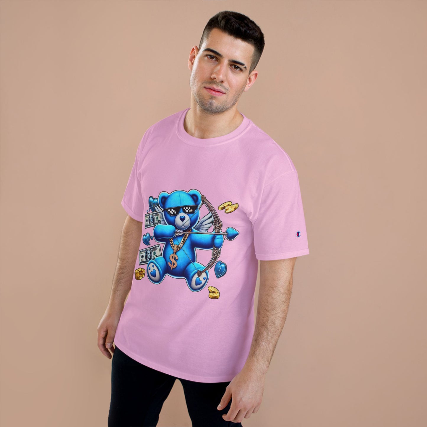 Stylish Bear Graphic Tee, Cool Gift for Friends, Casual Wear, Streetwear for Men and Women, Fun Gift, Summer Essential