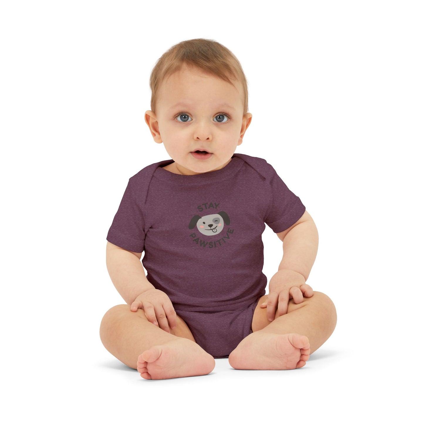 Pawsitive Infant Onesie - Cute Baby Romper, Perfect for Baby Showers, Newborn Gifts, Dog Lovers, Playful Outfits, Everyday Wear
