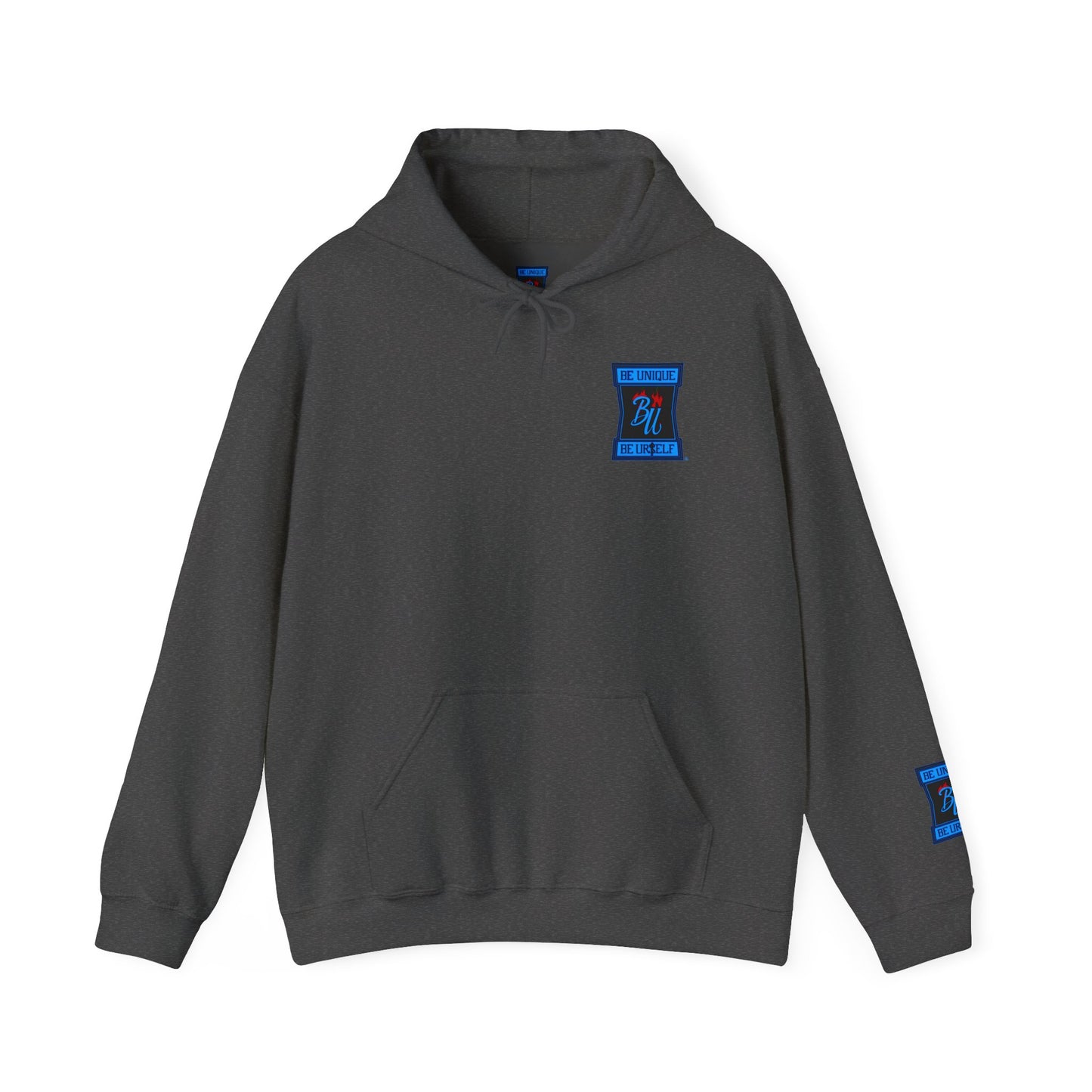 Heart Hands Hoodie — "I (heart) you" Minimal Valentine Sweatshirt