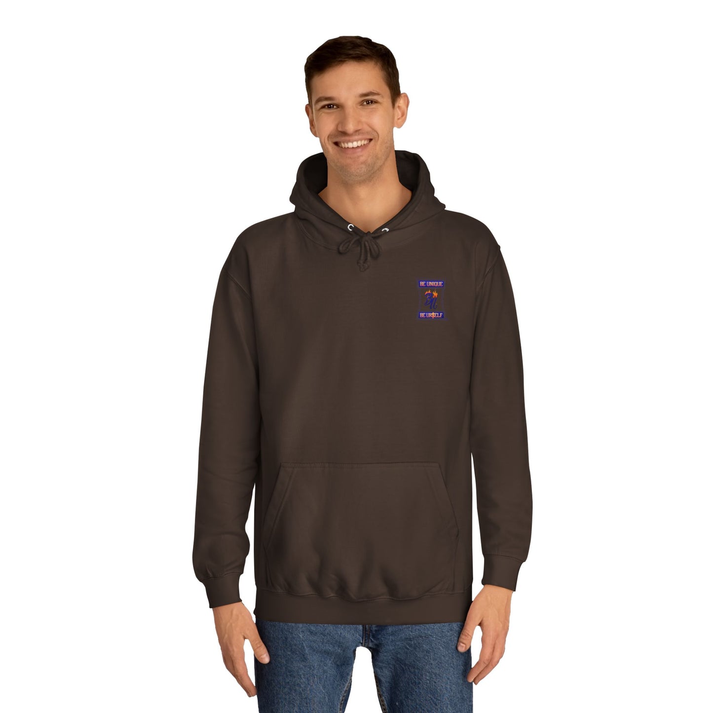 Grumpy Cartoon College Hoodie, Unisex Apparel for Students, Cozy Gift for School, Funny Pullover Sweatshirt, Hooded Sweatshirt