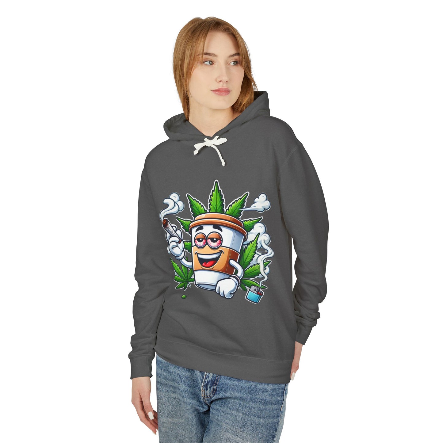 Hooded Sweatshirt with Chill Vibe, Unisex Pullover, Perfect for Relaxing, Casual Wear, Friends Gatherings, 420 Celebrations