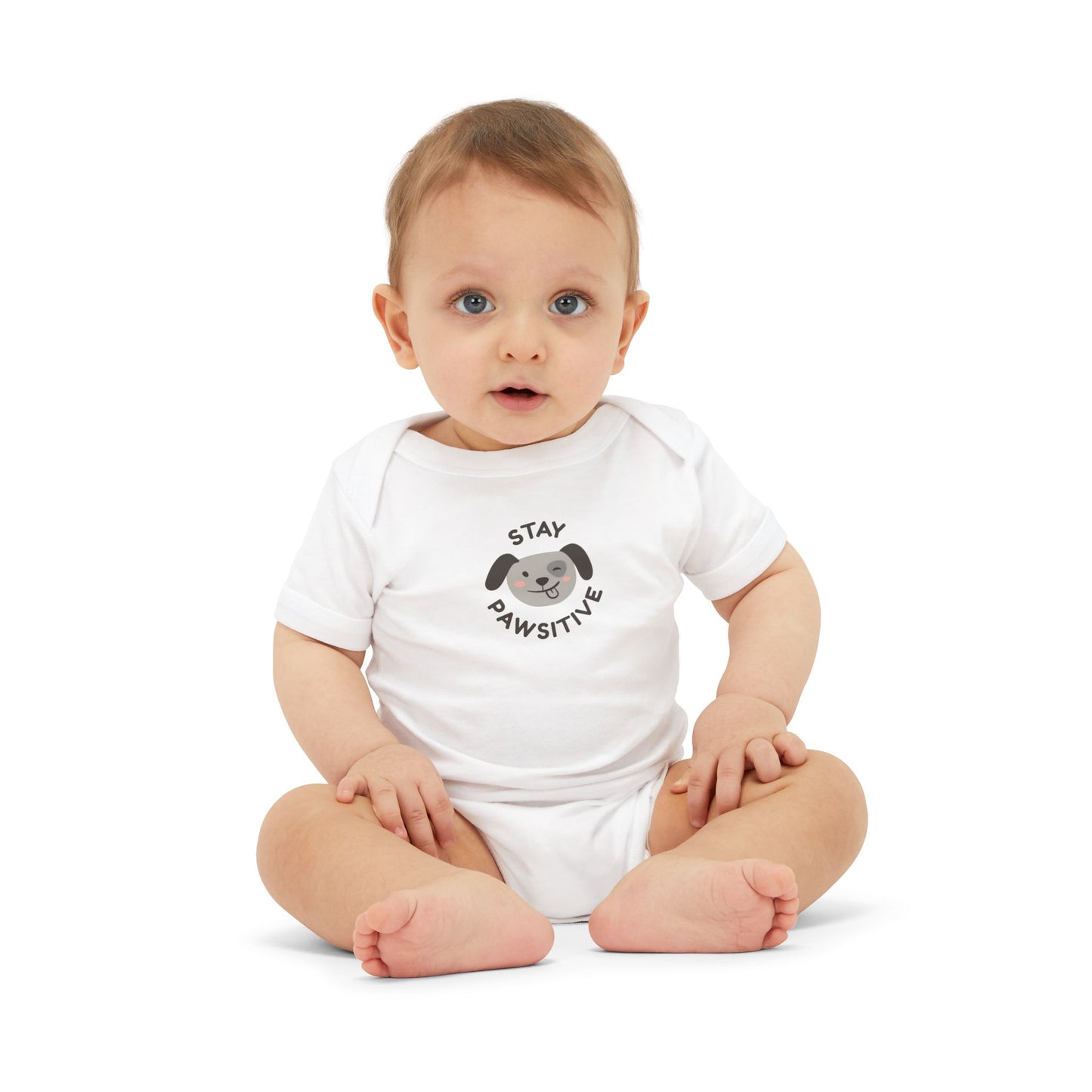 Pawsitive Infant Onesie - Cute Baby Romper, Perfect for Baby Showers, Newborn Gifts, Dog Lovers, Playful Outfits, Everyday Wear