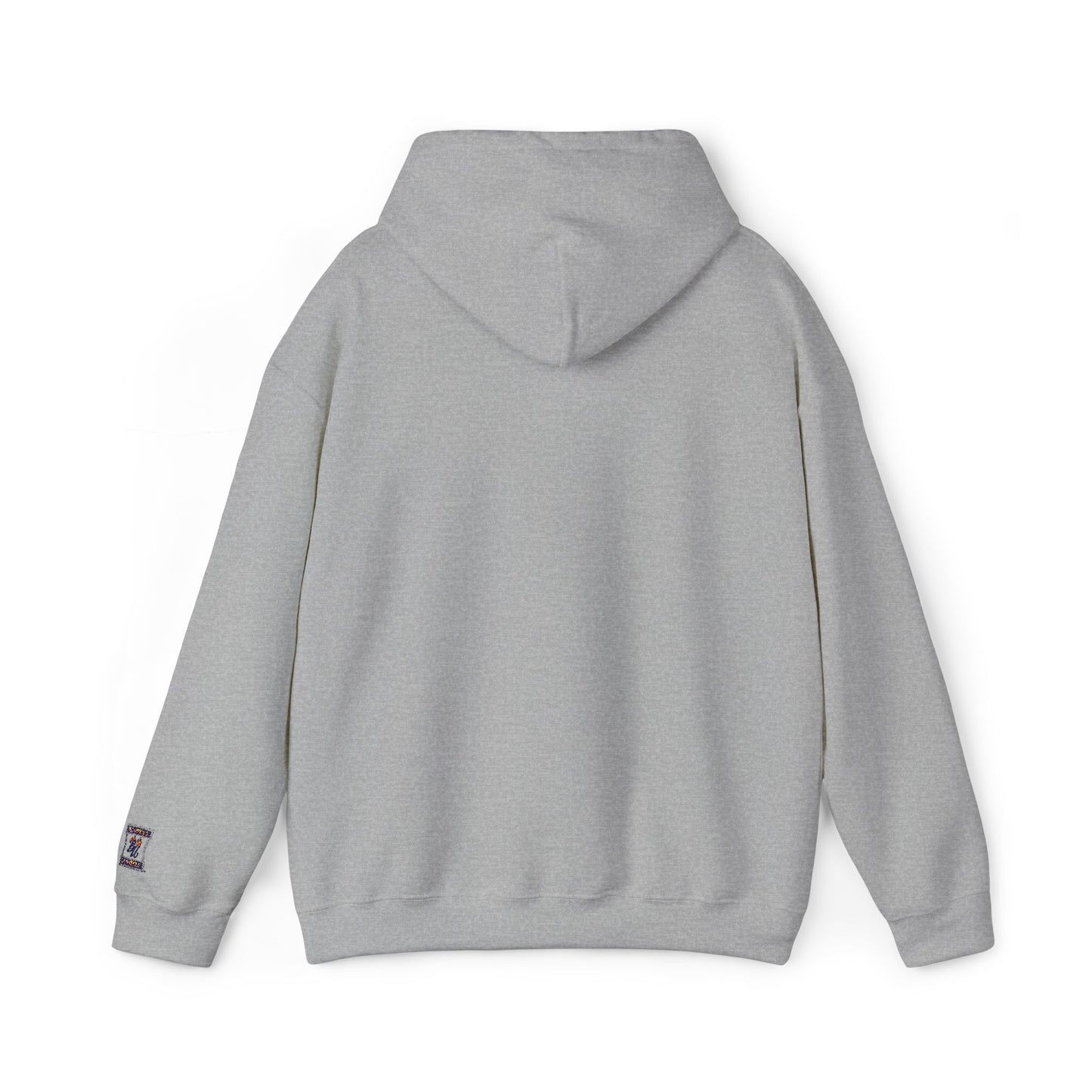 Space Bear Graphic Hoodie — Retro Astronaut Teddy Patch Sweatshirt